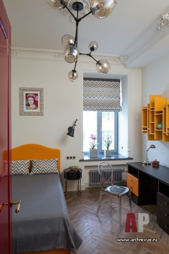 Фото интерьера детской небольшой квартиры в стиле фьюжн