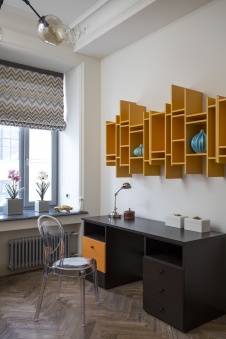 Фото интерьера детской небольшой квартиры в стиле фьюжн