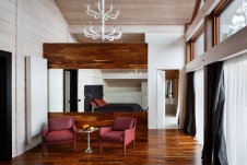 Фото интерьера спальни дома в современном стиле