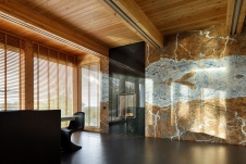 Фото интерьера каминной дома в современном стиле