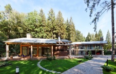 Фото фасада дома в эко-стиле