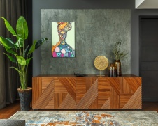 Фото интерьера входной зоны квартиры в стиле фьюжн