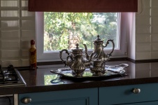 Фото интерьера кухни дома в стиле Прованс