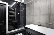 Фото интерьера санузла квартиры в стиле фьюжн