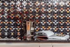 Фото интерьера кухни квартиры в стиле фьюжн