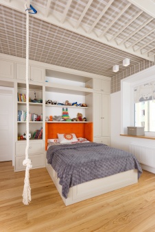 Фото интерьера детской квартиры в стиле фьюжн