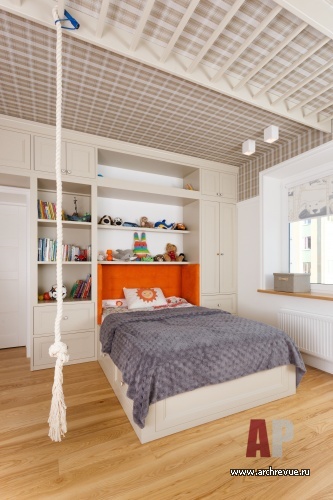 Фото интерьера детской квартиры в стиле фьюжн