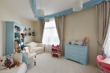 Фото интерьера детской квартиры в стиле ар-деко