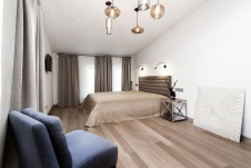 Фото интерьера спальни квартиры в стиле минимализм