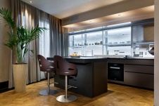 Фото интерьера кухни квартиры в стиле ар-деко