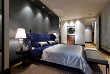 Фото интерьера спальни квартиры в стиле ар-деко