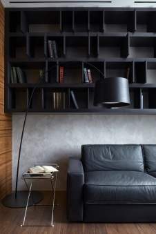 Фото интерьера кабинета квартиры в стиле минимализм