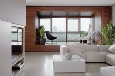 Фото интерьера гостиной квартиры в стиле минимализм