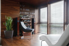 Фото интерьера зоны отдыха квартиры в стиле минимализм