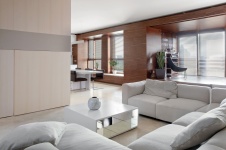 Фото интерьера гостиной квартиры в стиле минимализм