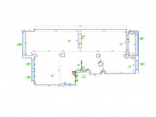 Исходная планировка 3-х комнатной квартиры для меломанов.