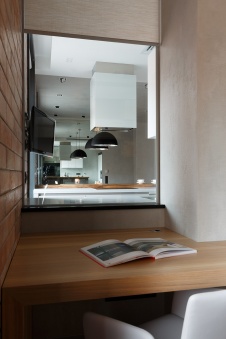 Фото интерьера кабинета квартиры в стиле лофт