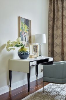 Фото интерьера спальни квартиры в стиле ар-деко