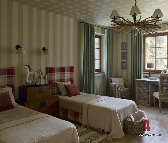 Фото интерьера детской дома в стиле фьюжн