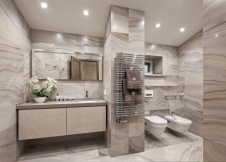 Фото интерьера санузла дома в современном стиле