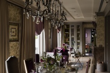 Фото интерьера зоны отдыха квартиры в стиле неоклассике