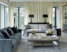 Фото интерьера гостиной в американском стиле