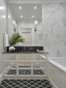 Фото интерьера санузла в американском стиле