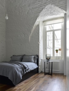 Фото интерьера спальни квартиры в стиле минимализм