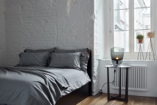 Фото интерьера спальни квартиры в стиле минимализм