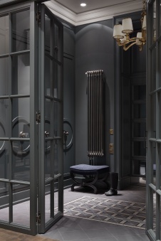 Фото интерьера входной зоны дома в американском стиле