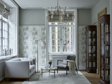 Фото интерьера спальни дома в американском стиле