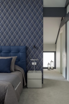 Фото интерьера спальни дома в современном стиле