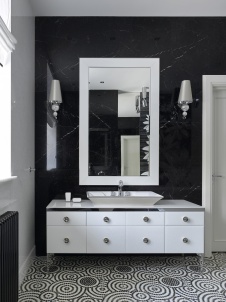 Фото интерьера санузла дома в современном стиле