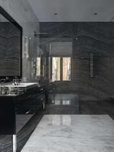 Фото интерьера санузла дома в современном стиле