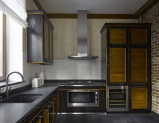 Фото интерьера кухни дома в современном стиле