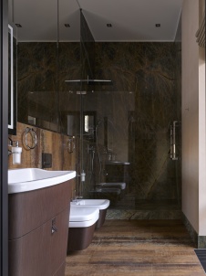 Фото интерьера санузла дома в современном стиле