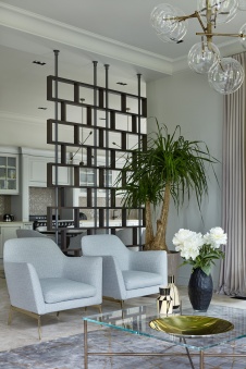 Фото интерьера кухни дома в стиле фьюжн