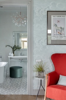 Фото интерьера гостевой дома в стиле фьюжн