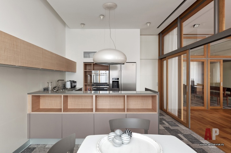 Фото интерьера кухни квартиры в стиле авангард