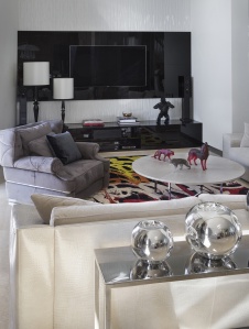 Фото интерьера гостиной дома в современном стиле