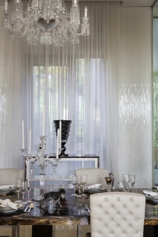 Фото интерьера столовой дома в современном стиле