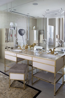 Фото интерьера санузла дома в современном стиле