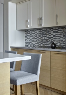 Фото интерьера кухня квартиры в американском стиле