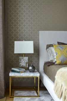 Фото интерьера спальни квартиры в американском стиле