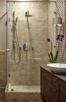 Фото интерьера санузла квартиры в американском стиле