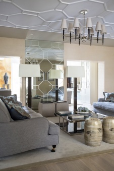 Фото интерьера гостиной дома в американском стиле