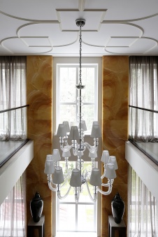 Фото интерьера гостиной дома в американском стиле