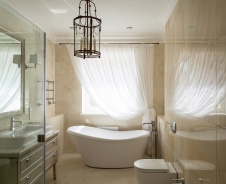 Фото интерьера ванной дома в американском стиле