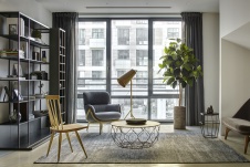 Фото интерьера зоны отдыха квартиры в стиле фьюжн