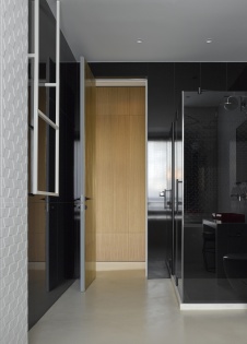 Фото интерьера санузла квартиры в стиле фьюжн